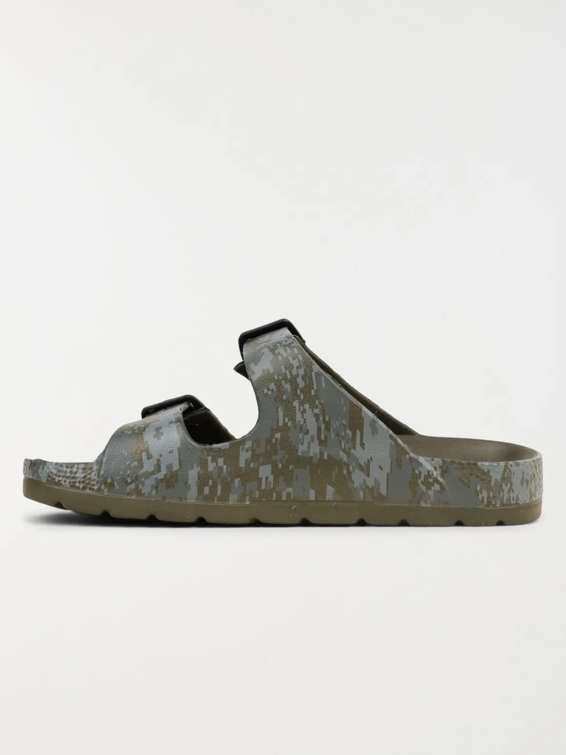 Sandales imprimées garçon kaki (31-35)