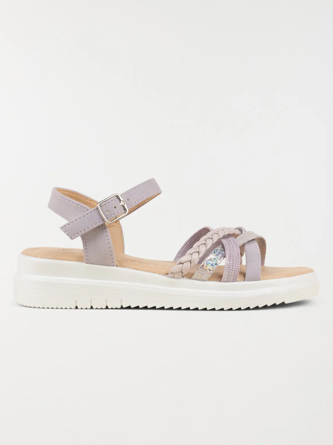 Sandales lilas fille plateforme (31-36)