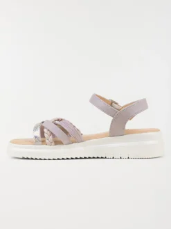 Sandales lilas fille plateforme (31-36)
