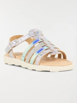 Sandales lilas pailleté fille (24-30)
