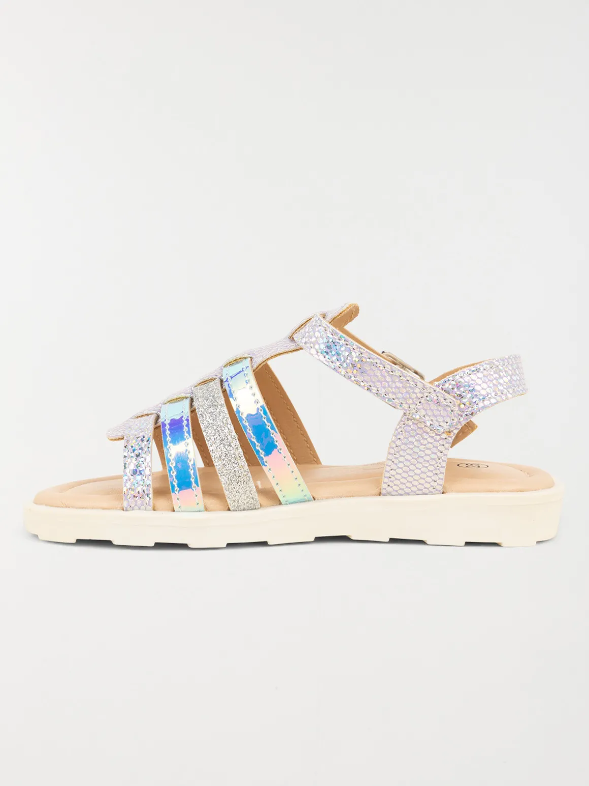 Sandales lilas pailleté fille (24-30)