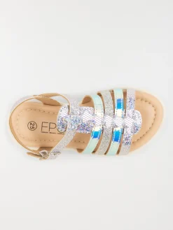 Sandales lilas pailleté fille (24-30)