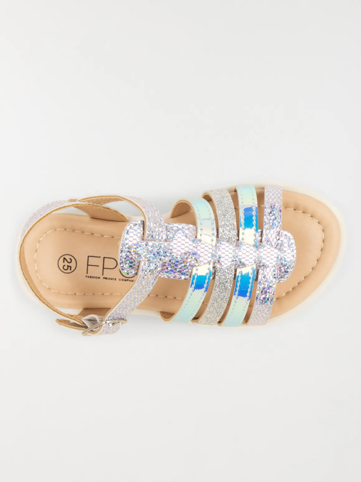Sandales lilas pailleté fille (24-30)