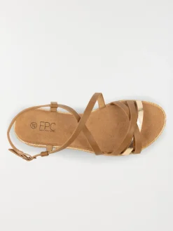 Sandales marrons femme (36-41)