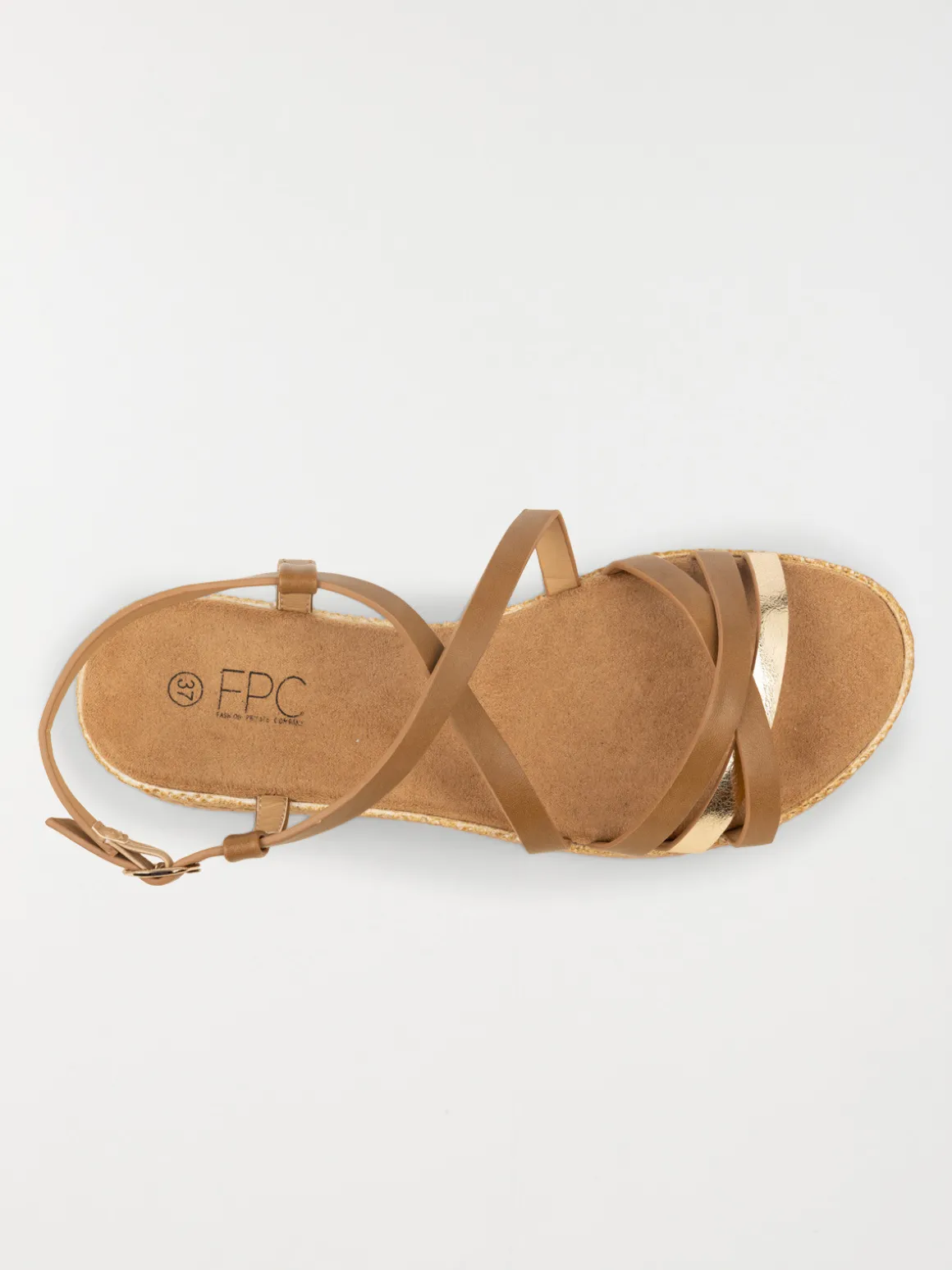 Sandales marrons femme (36-41)