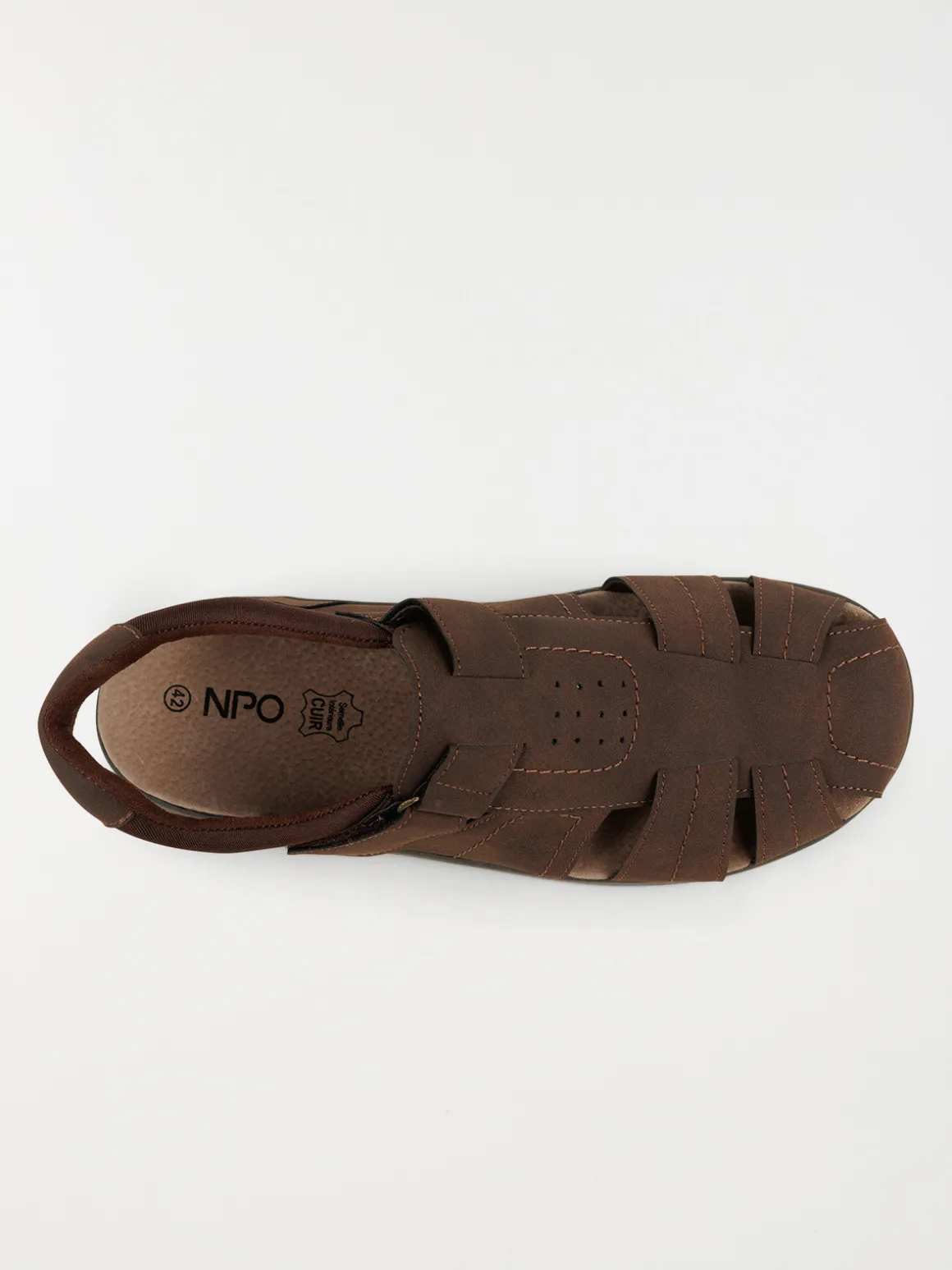 Sandales marrons homme (40-45)