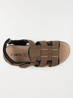 Sandales marrons scratchs homme (40-45)
