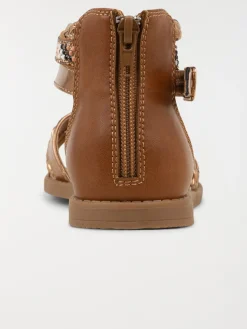 Sandales montantes fille (31-36)