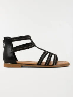 Sandales montantes strass femme (36-41)