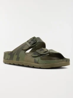 Sandales motif camouflage garçon (31-35)