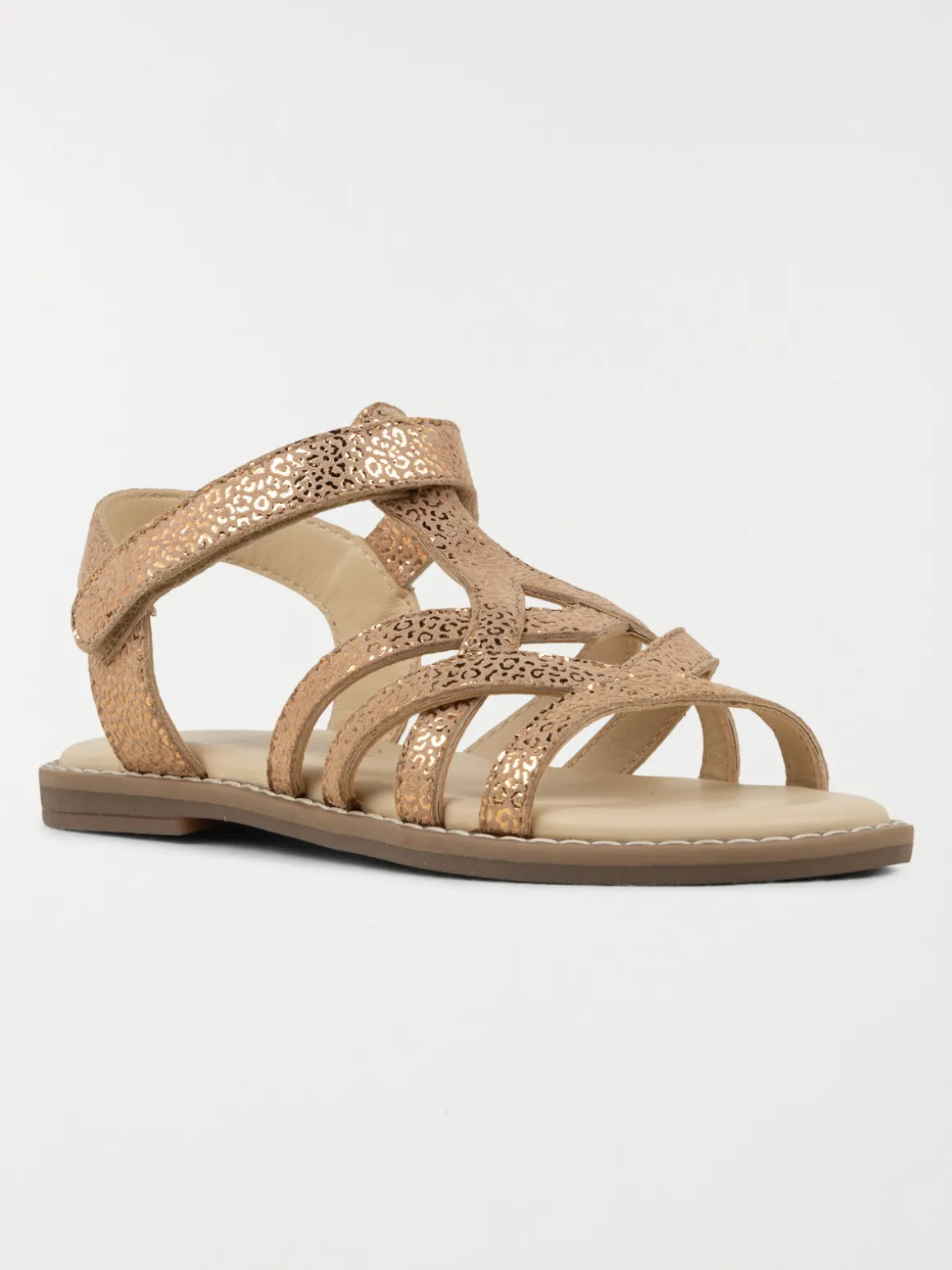 Sandales motif léopard fille (24-30)