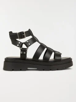 Sandales noires femme (36-41)