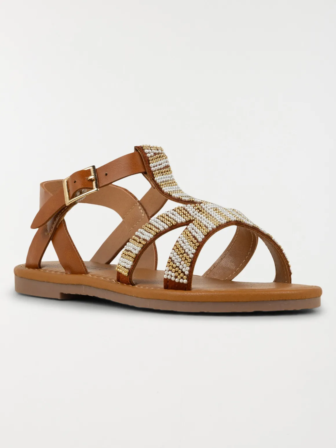 Sandales perles fille (31-36)