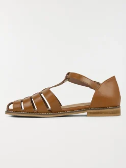 Sandales plates fermées femme (36-41)