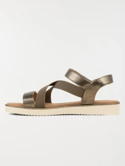 Sandales plates scratch femme (36-41)