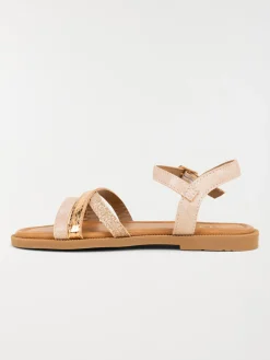 Sandales roses brides fille (31-36)