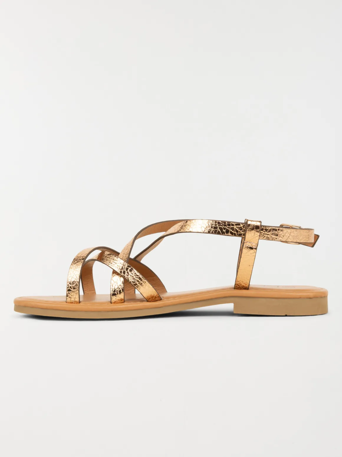 Sandales roses dorées femme (36-41)