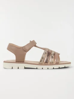 Sandales roses scratch fille (31-36)