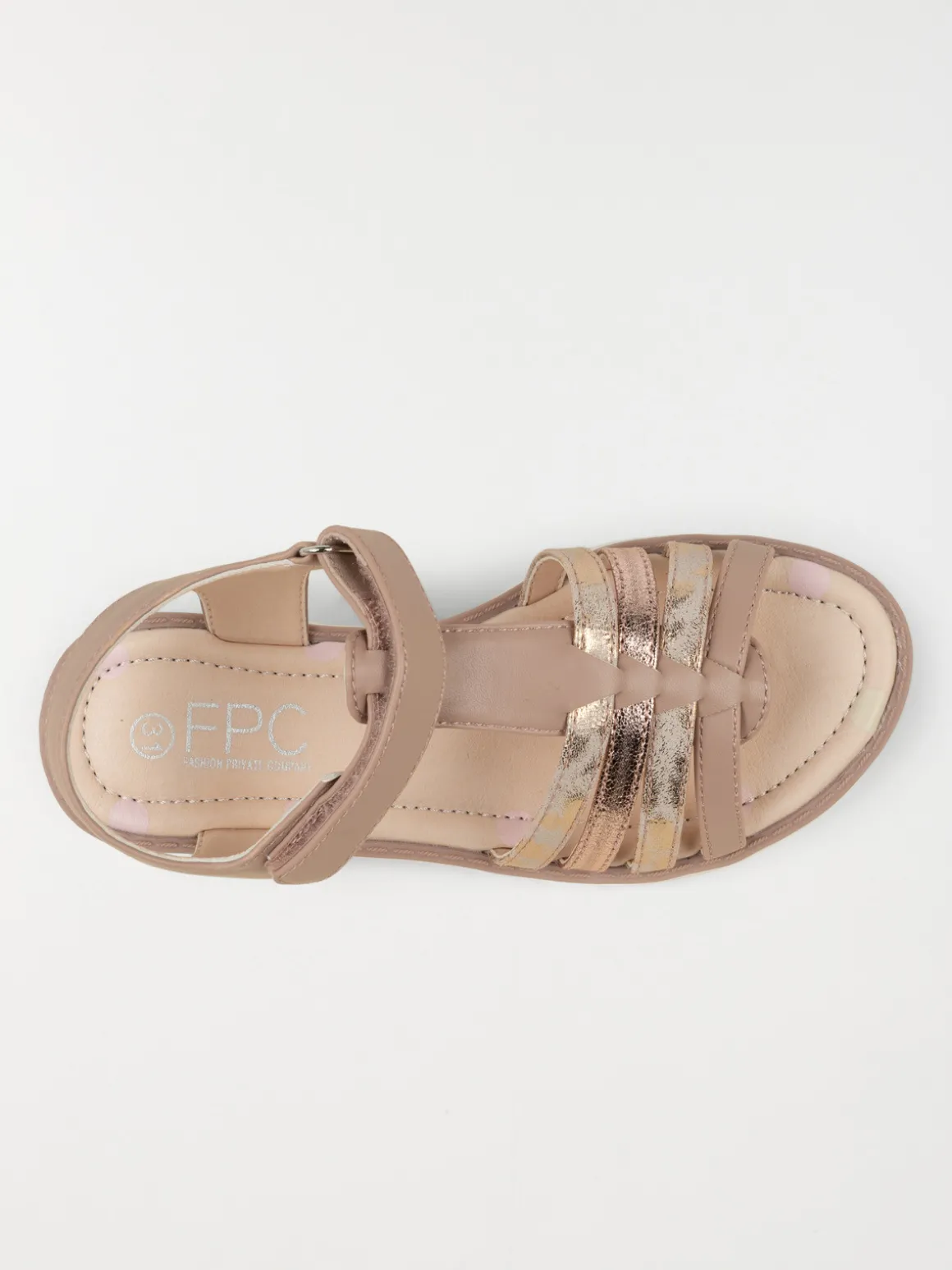 Sandales roses scratch fille (31-36)