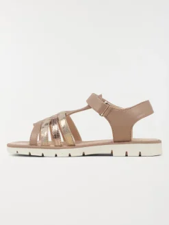 Sandales roses scratch fille (31-36)