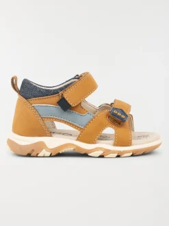 Sandales scratchs camel garçon (19-23)