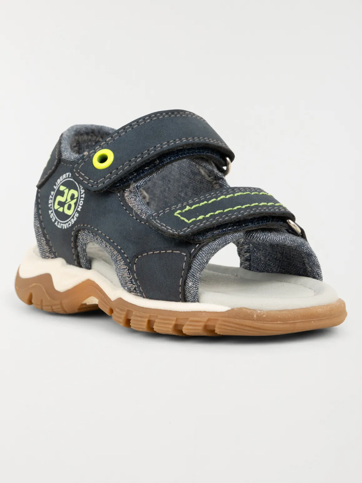Sandales scratchs navy garçon (19-23)