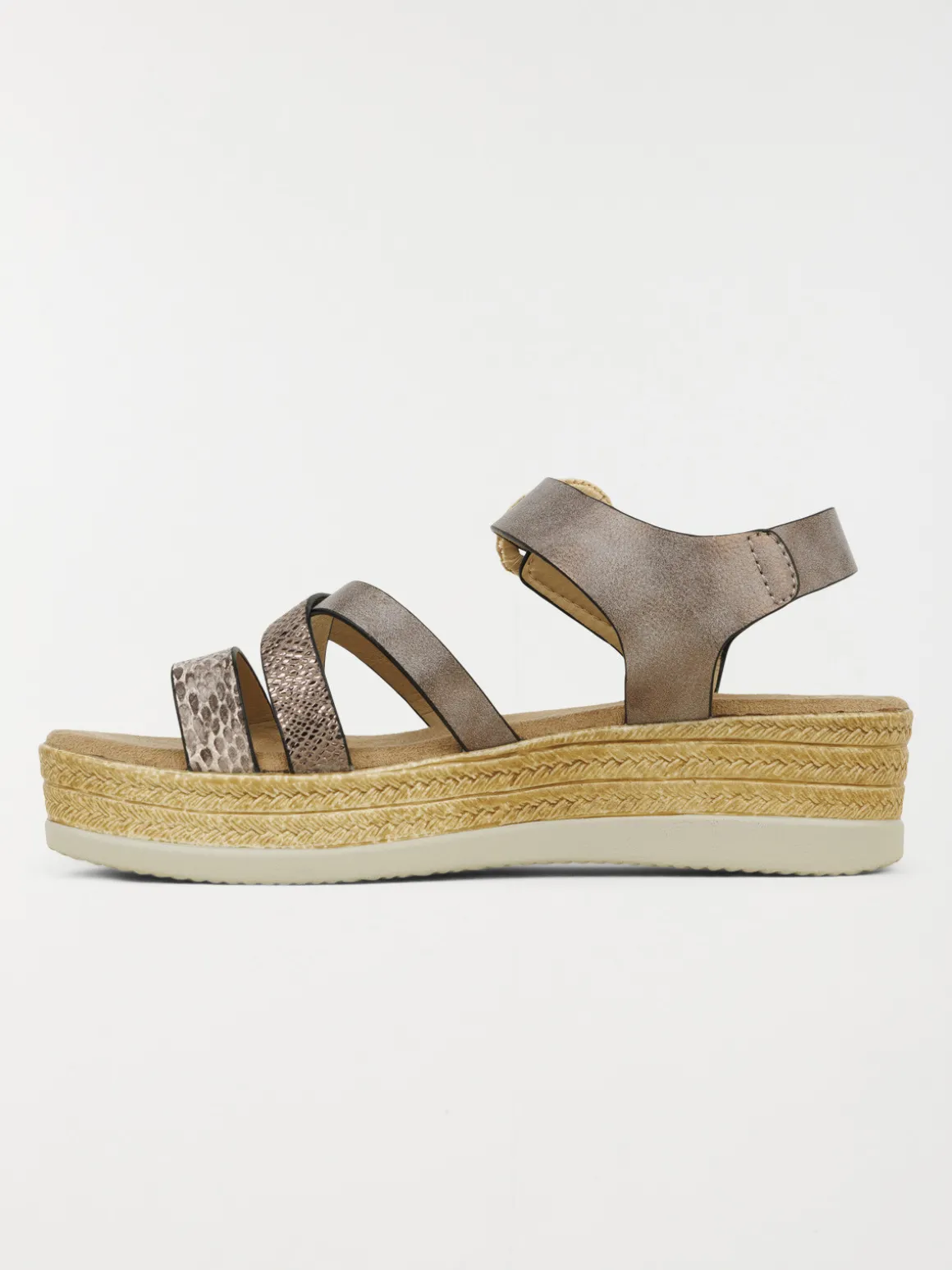 Sandales semelle compensée femme (36-41)