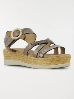 Sandales semelle compensée femme (36-41)