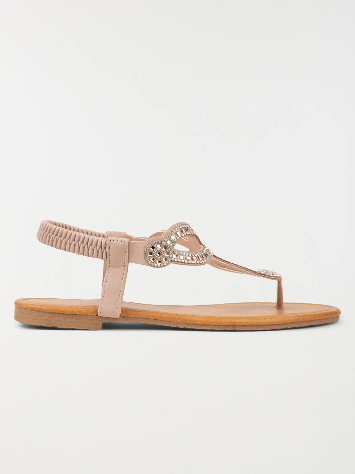 Sandales strass roses femme (37-42)