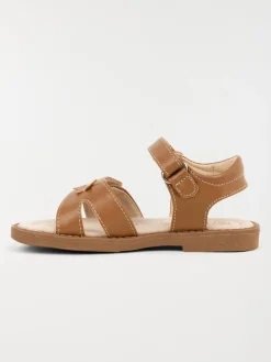 Sandales étoiles fille camel (24-30)