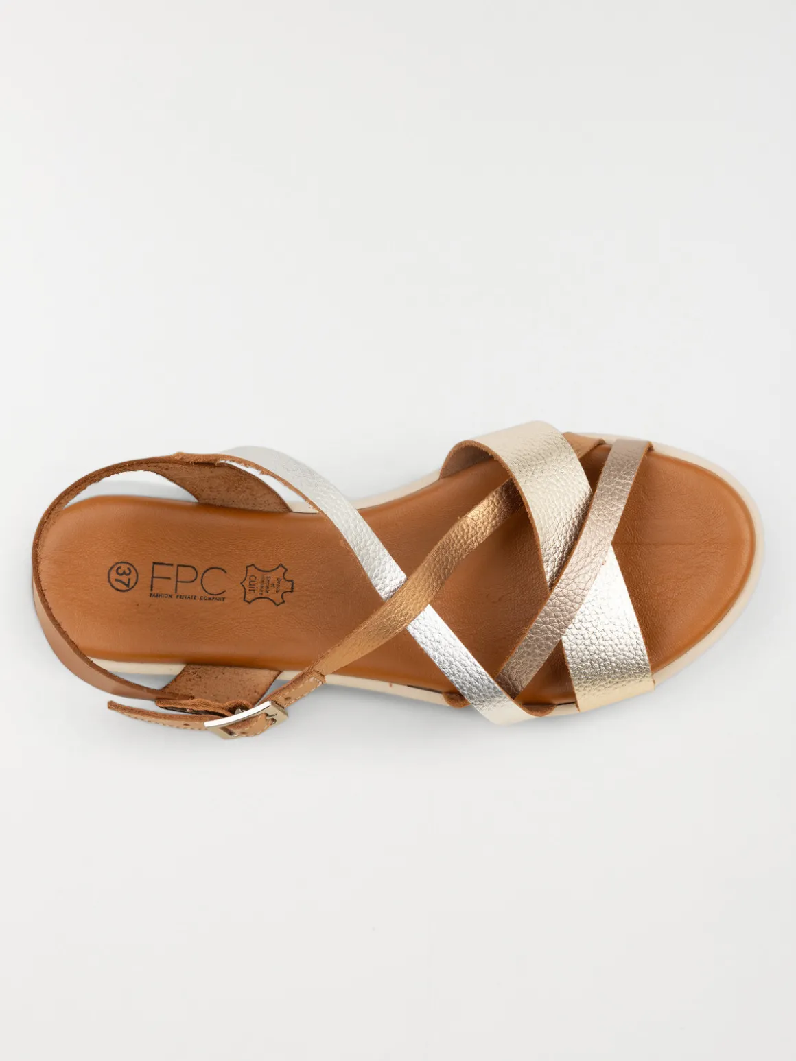 Sandales tricolores femme (36-41)