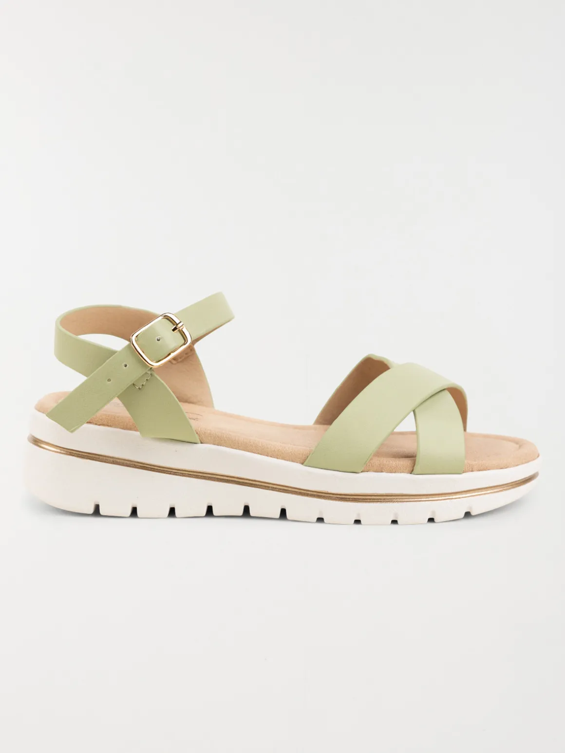 Sandales vertes fille (31-35)