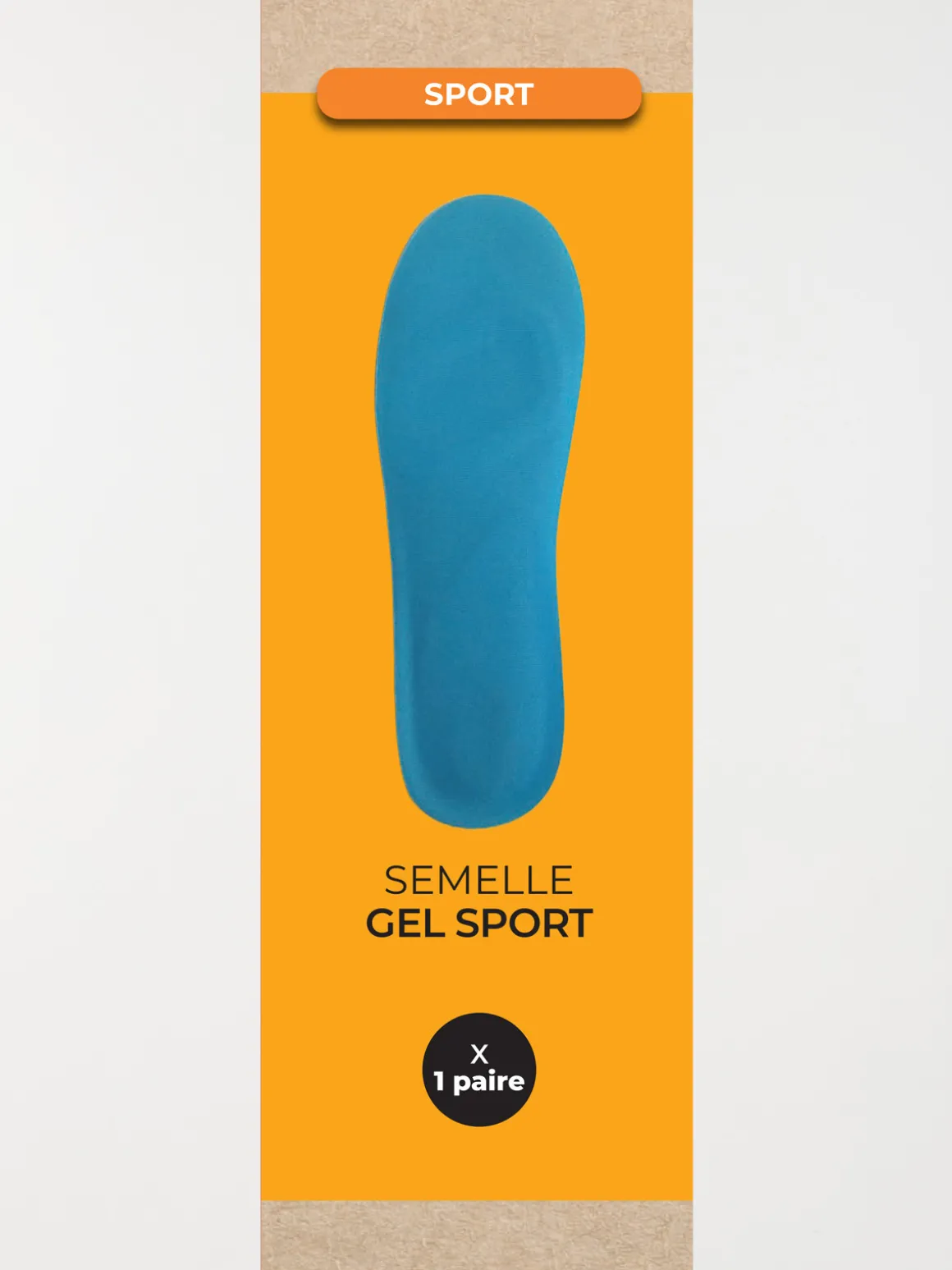 Semelle gel sport (36-45)