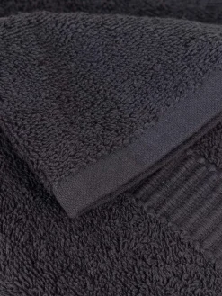 Serviette de toilette gris 50 x 90 cm