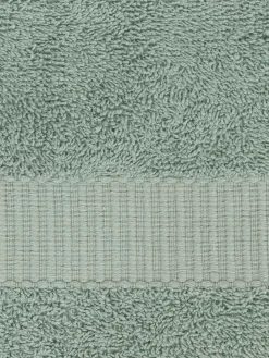 Serviette de toilette sauge 50 x 90 cm