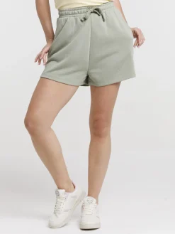 Short basique ample mousse clair femme