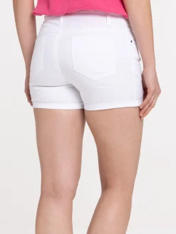 Short basique blanc femme