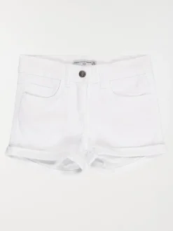 Short basique blanc fille (3-12A)