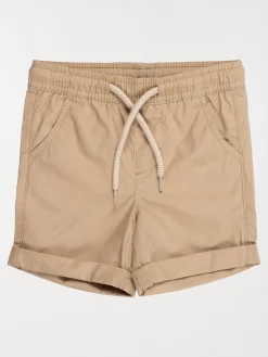 Short basique camel clair garçon (6-36M)