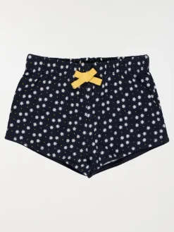 Short basique fleuri fille (3-24M)