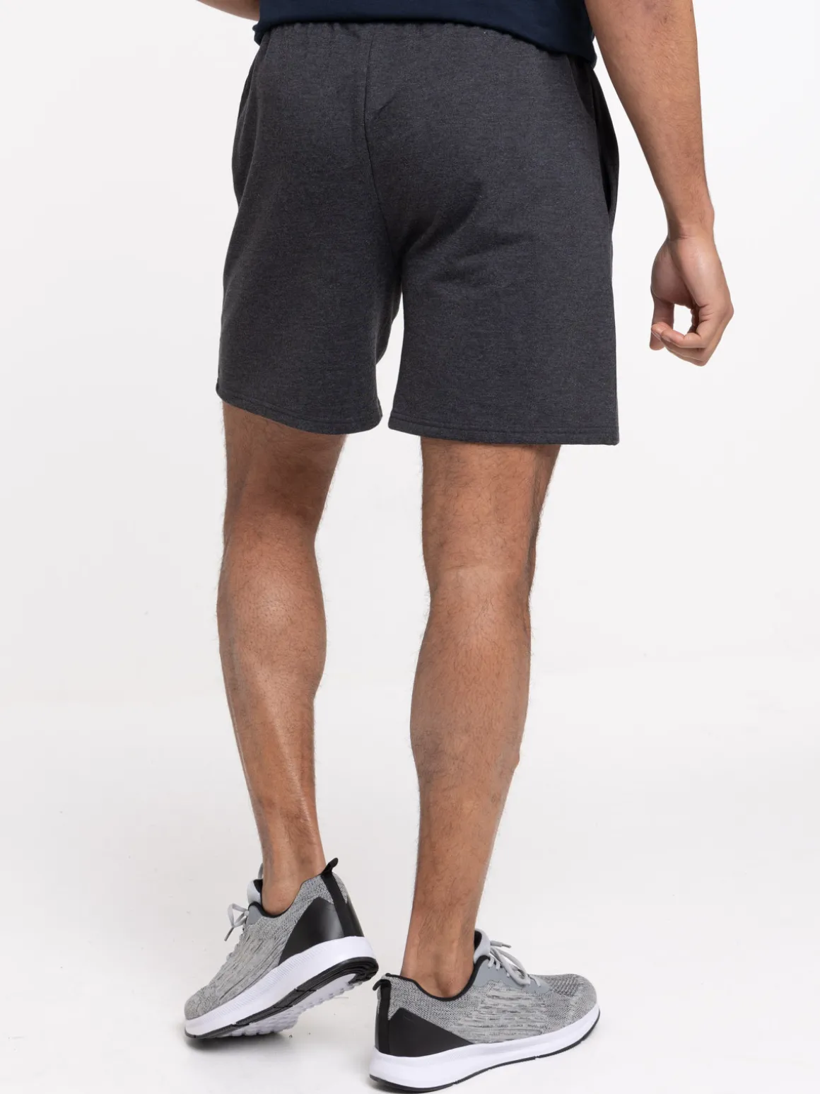 Short basique gris anthracite homme