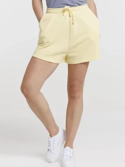 Short basique jaune femme