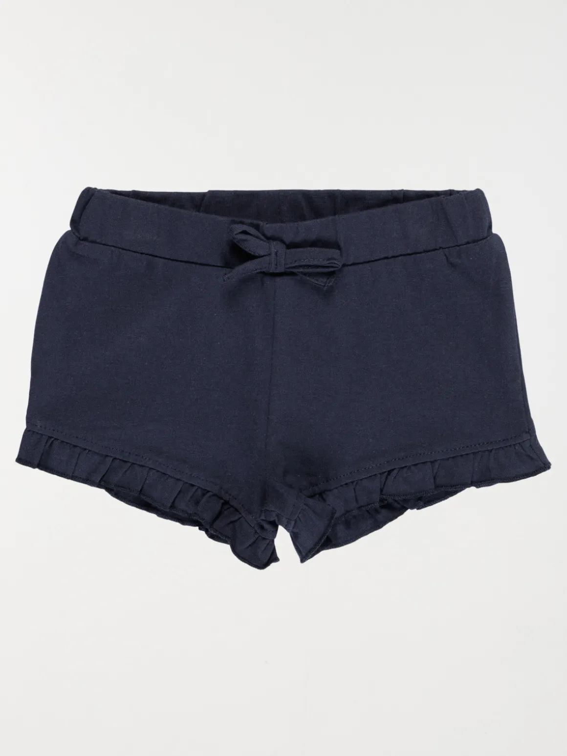 Short basique marine fille (3-36M)