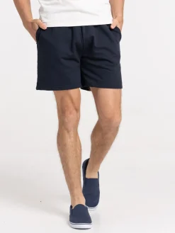 Short basique marine navy homme