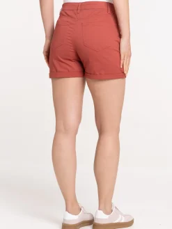 Short basique marsala femme