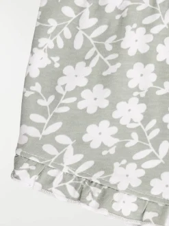 Short basique motif fleuri fille (3-36M)