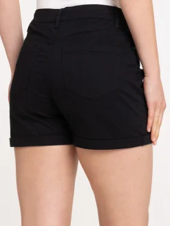 Short basique noir femme