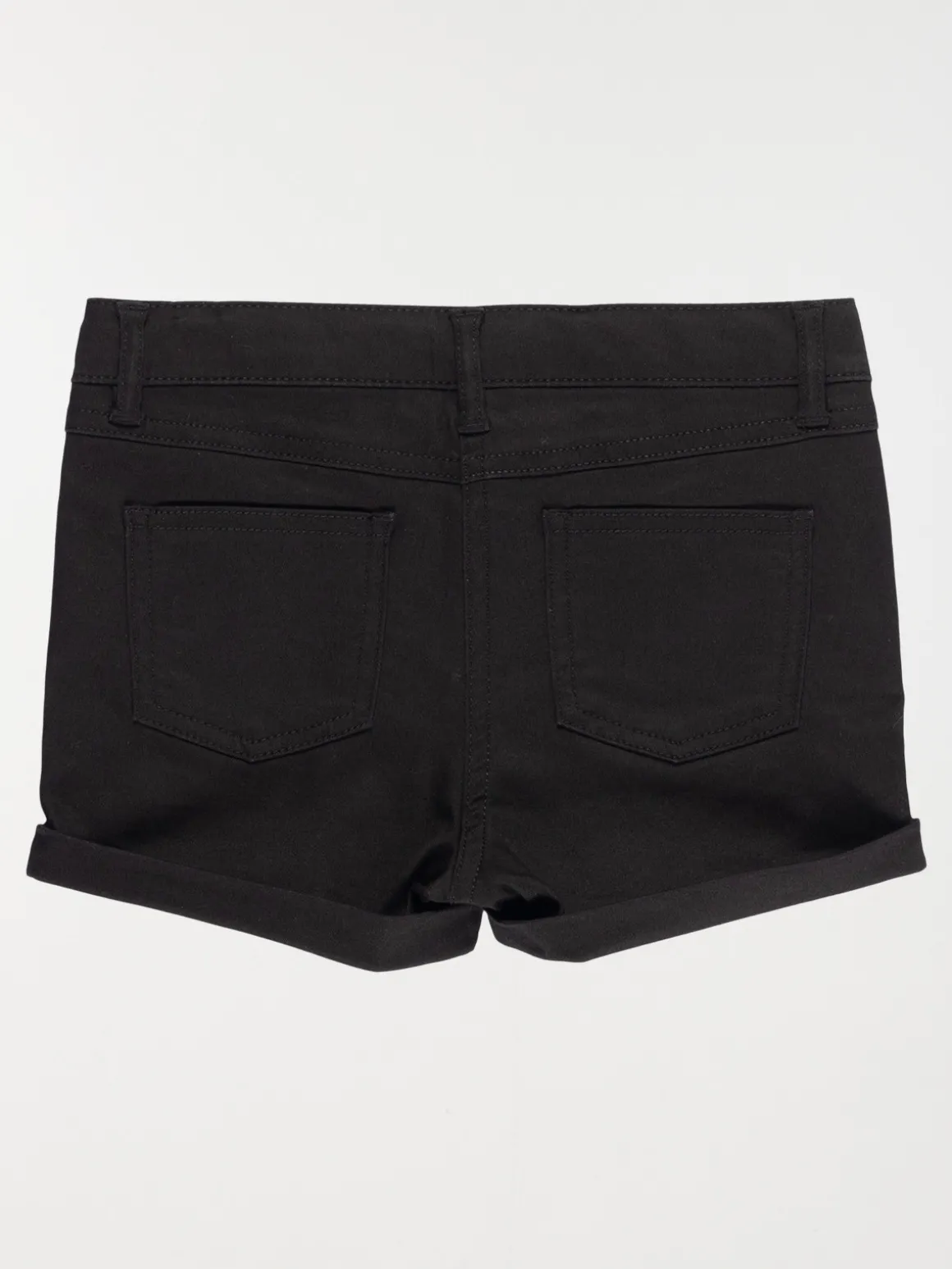 Short basique noir fille (3-12A)
