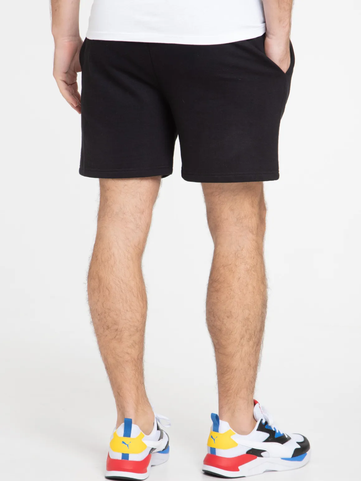 Short basique noir homme