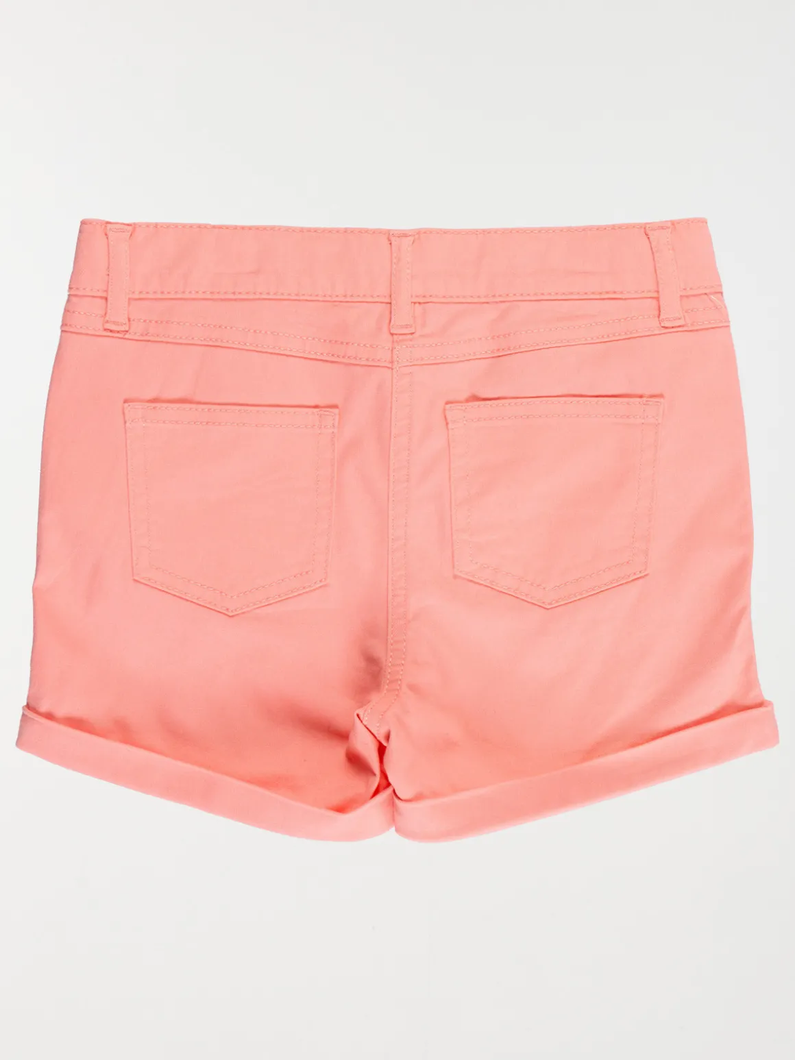 Short basique rose bonbon fille (3-12A)